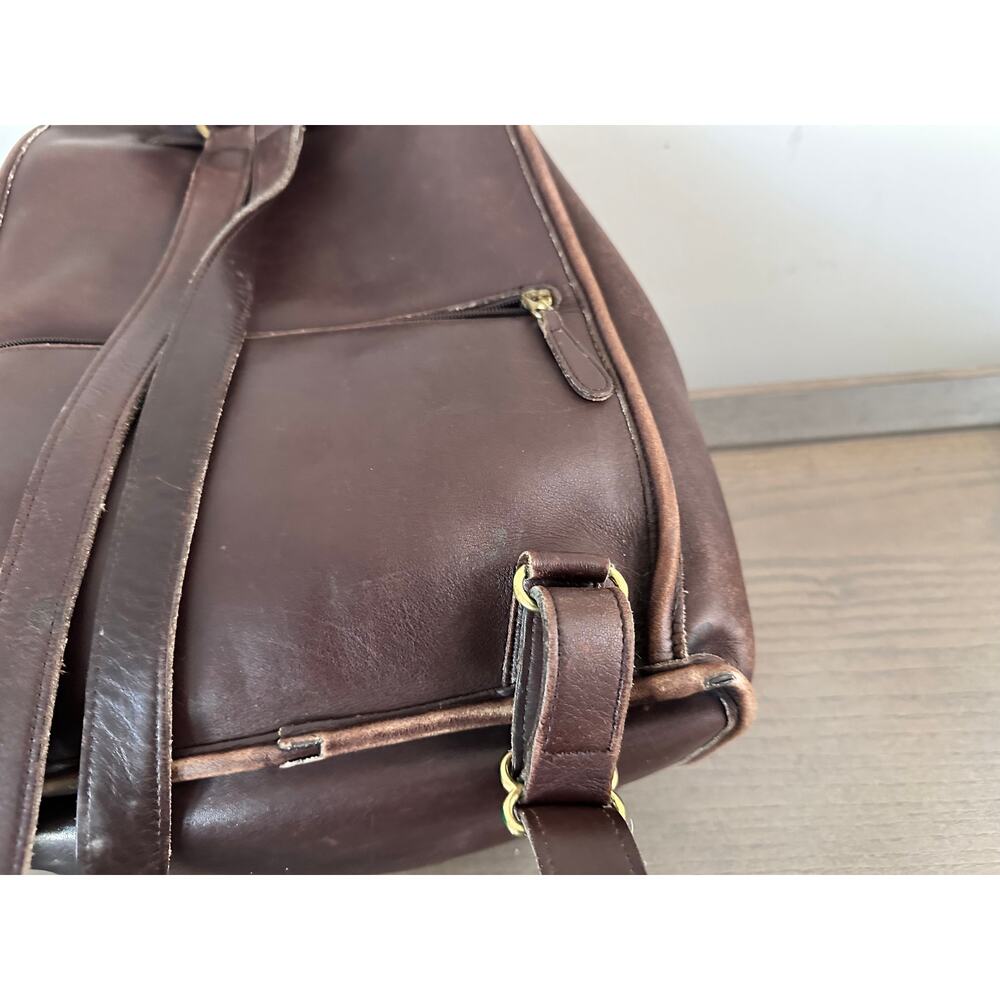 Vintage Coach Backpack Brown‎ - Picture 3 of 6